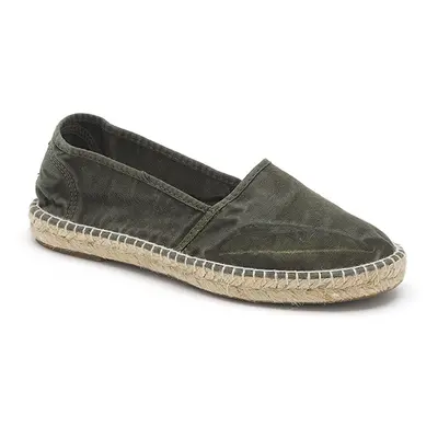 Khaki ekologické espadrilky Natural World