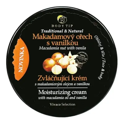 Vivaco Krém Obličej & Tělo Makadamový ořech s vanilkou BODY TIP 200 ml