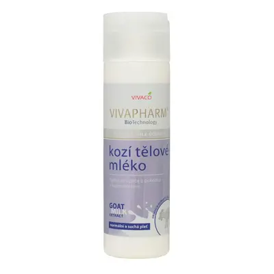 Vivaco Tělové mléko s kozím mlékem VIVAPHARM 200 ml