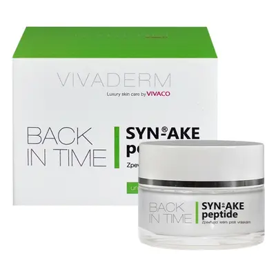 Vivaco Vivaderm Zpevňující krém proti vráskám SYN-AKE peptide BACK IN TIME 50 ml