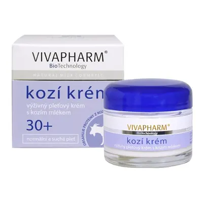 Vivaco Pleťový krém s kozím mlékem VIVAPHARM 50 ml