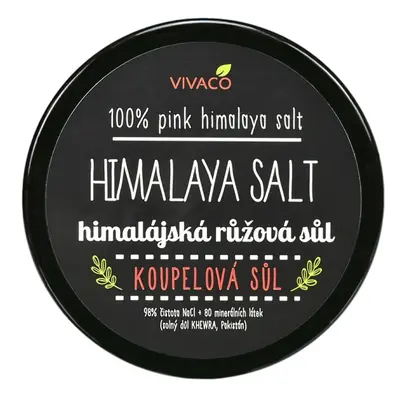 Vivaco Himalájská růžová sůl do koupele 100 g 100 g