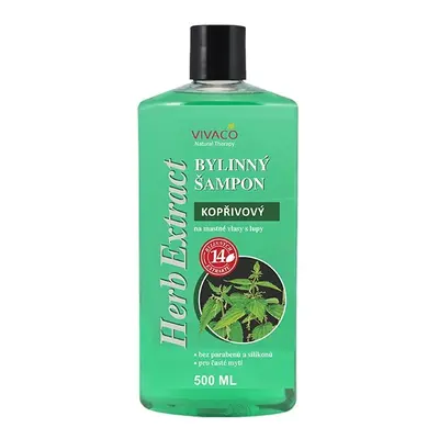 Vivaco Herb extrakt Bylinný šampon Kopřiva HERB EXTRACT 500 ml