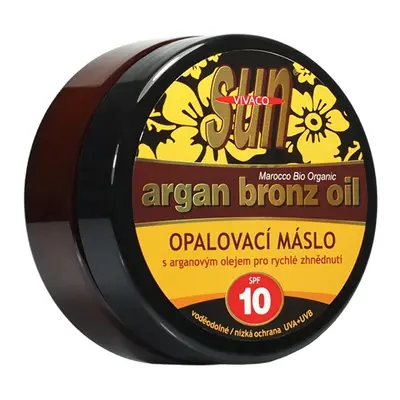 Vivaco Opalovací máslo s BIO arganovým olejem SPF 10 SUN VITAL 200 ml