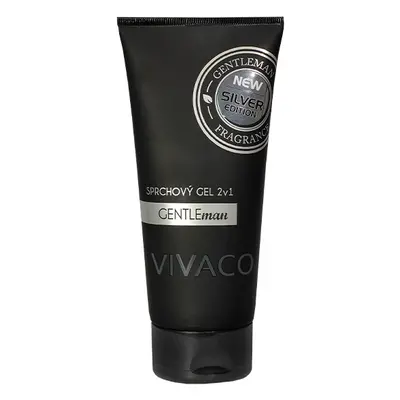 Vivaco Sprchový gel 2v1 pro muže GENTLEMAN SILVER 200 ml