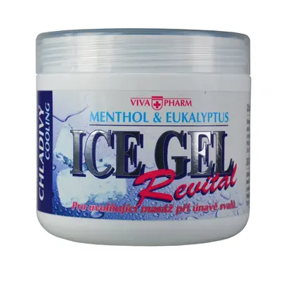 Vivaco Ice gel s eukalyptovým olejem a mentholem VIVAPHARM 500 ml