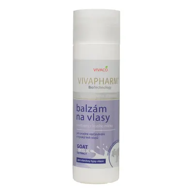 Vivaco Balzám na vlasy s kozím mlékem VIVAPHARM 200ml