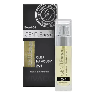 Vivaco Olej na vousy 2v1 GENTLEMAN 30 ml