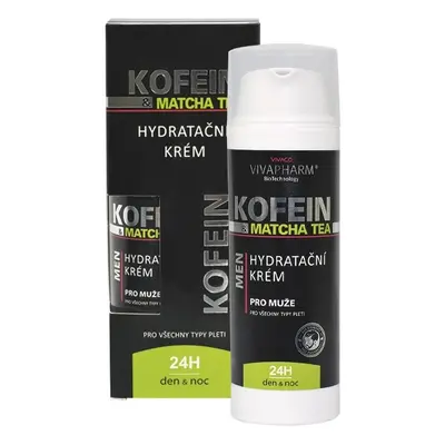 Vivaco Hydratační krém Kofein a Matcha Tea VIVAPHARM 50 ml