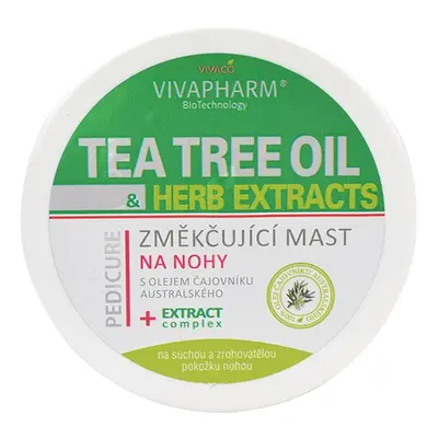 Vivaco Změkčující mast s Tea Tree Olejem VIVAPHARM 100 ml