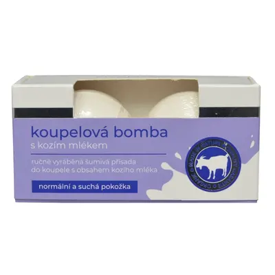 Vivaco Koupelová bomba s kozím mlékem VIVAPHARM 2 x 75 g