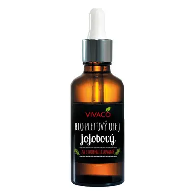 Vivaco BIO Pleťový jojobový olej s pipetou 50 ml