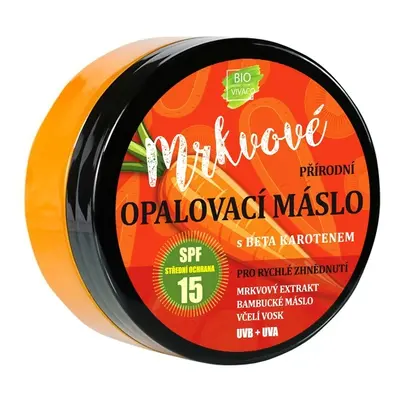 Vivaco Opalovací máslo s mrkvovým extraktem SPF 15 150ml