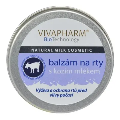 Vivaco Balzám na rty s kozím mlékem VIVAPHARM 25 g