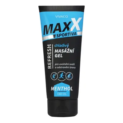 Vivaco Masážní gel chladivý Maxx Sportiva REFRESH 200 ml