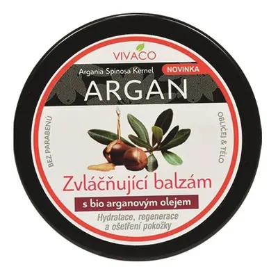 Zvláčňující balzám s BIO arganovým olejem Vivaco 100 ml