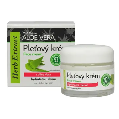 Vivaco Herb extrakt Pleťový krém Aloe vera HERB EXTRACT 50 ml