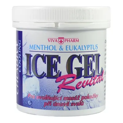 Vivaco Ice gel s eukalyptovým olejem a mentholem VIVAPHARM 250 ml