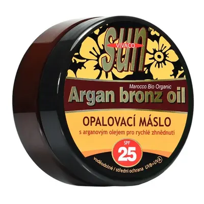 Vivaco Opalovací máslo s BIO arganovým olejem SPF 25 SUN VITAL 200 ml