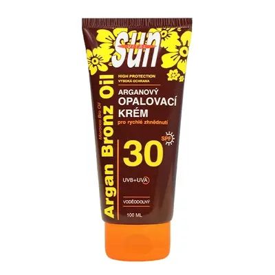 Vivaco Opalovací krém s BIO arganovým olejem SPF 30 SUN VITAL 100 ml