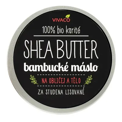 Vivaco BIO Bambucké máslo Karité na obličej a tělo 200 ml