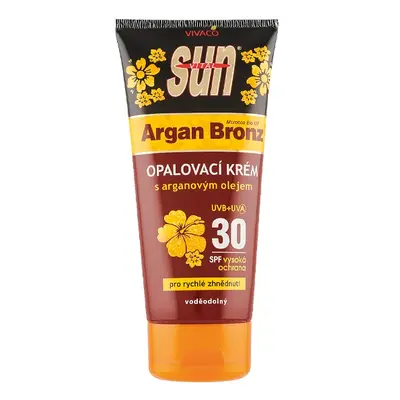 Vivaco Opalovací krém s BIO arganovým olejem SPF 30 SUN VITAL 200 ml