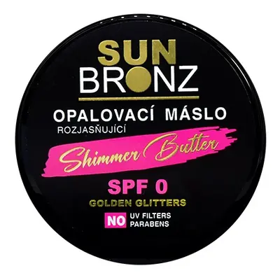 Vivaco Tělové máslo s třpytivým efektem SPF 0 SUNBRONZ 100 ml