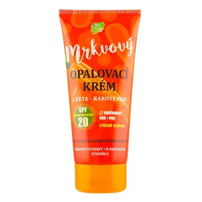 Vivaco Sun Vital Opalovací krém s mrkvovým extraktem SPF 20 200 ml