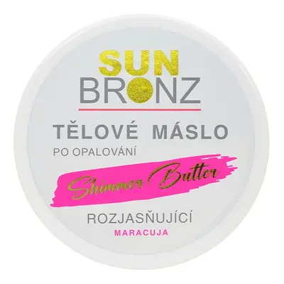 Vivaco Tělové máslo po opalování s třpytivým efektem Maracuja SUNBRONZ 200 ml