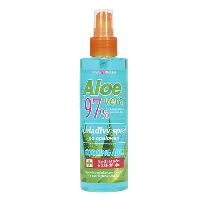 Vivaco Zklidňující sprej Aloe vera 97% VIVAPHARM 200 ml