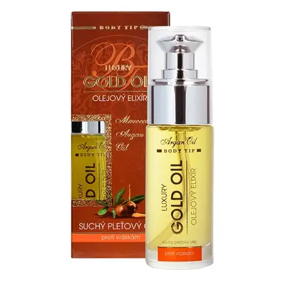 Vivaco Luxury Gold Oil pleťový olejový elixír BODY TIP 30 ml