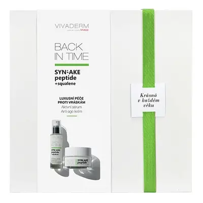 Vivaco Vivaderm Dárkové balení SYN-AKE peptide BACK IN TIME