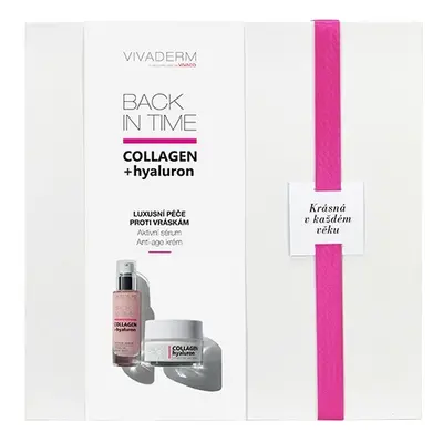 Vivaco Vivaderm Dárkové balení COLLAGEN + hyaluron BACK IN TIME