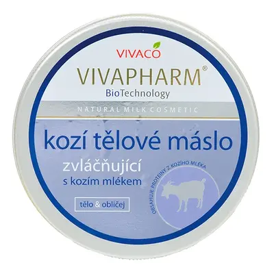 Vivaco Tělové máslo s kozím mlékem VIVAPHARM 200 ml