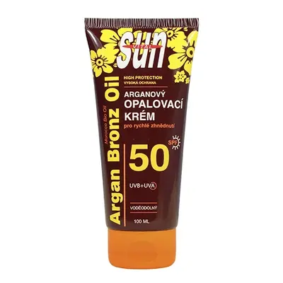 Vivaco Opalovací krém s BIO arganovým olejem SPF 50 SUN VITAL 100 ml