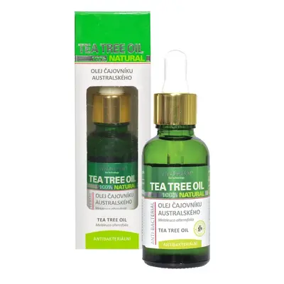 Vivaco 100% Přírodní olej Tea Tree Oil s pipetou 30 ml