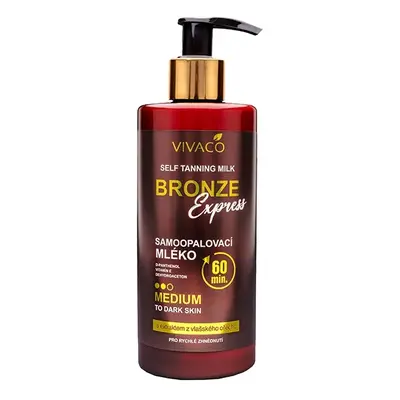 Vivaco Bronze Express samoopalovací mléko Medium 300 ml