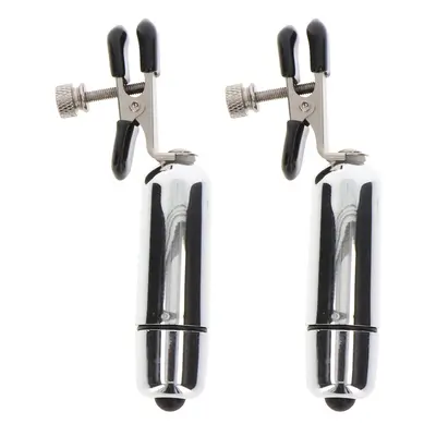 Taboom Adjustable Vibrating Clamps Silver