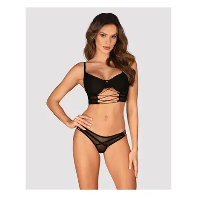 Souprava Obsessive Roxelia 2 PC Set černá M-L