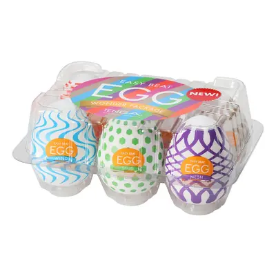 Sada masturbátorů TENGA Egg Variety Pack Wonder 6 ks