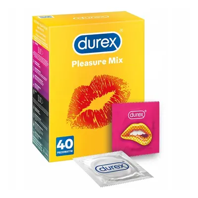 Kondom DUREX Pleasure MIX 40 ks