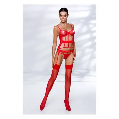 Korzet PASSION KYOUKA CORSET červený L-XL