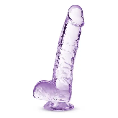 Dildo Blush NATURALLY YOURS 6INCH CRYSTALLINE fialové