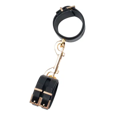 Pouta na ruce GP PREMIUM HANDCUFF WITH HOOK black