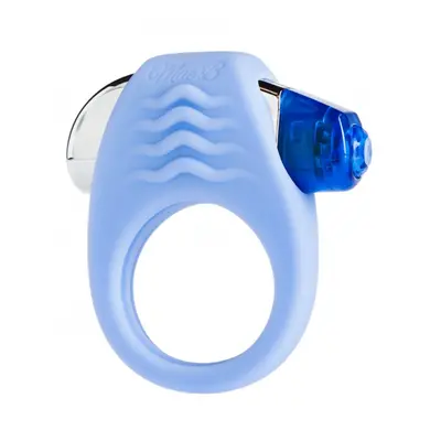 Kroužek na penis Mae B Stylish Soft Touch C-Ring blue