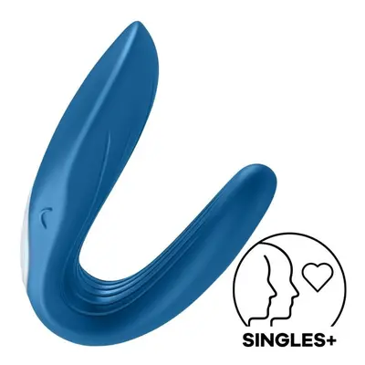 Vibrátor SATISFYER PARTNER WHALE modrý