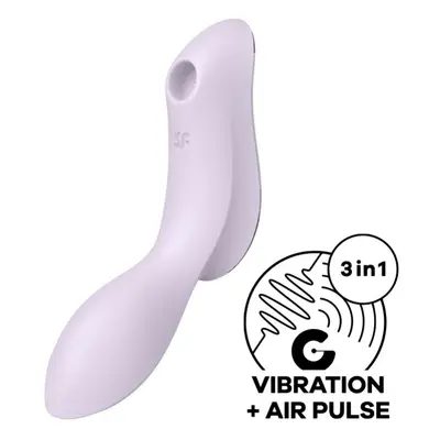 Vibrátor SATISFYER CURVY TRINITY 2 fialový