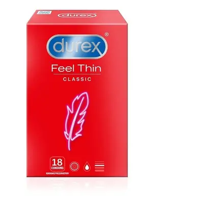 Kondom Durex Feel Thin Classic 18 ks