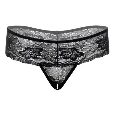 Tanga DARING INTIMATES Jane Crotchless Thong Panty black S-M