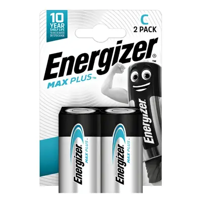 Baterie Energizer Max Plus monočlánek C 2 ks